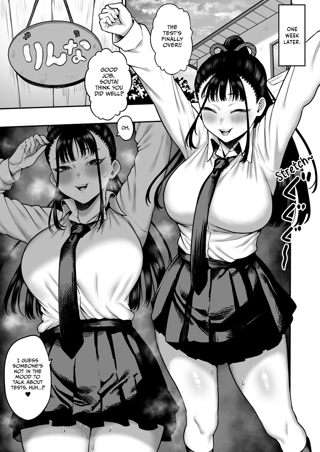 Hentai Manga Comic-Getting Seduced into Lovey-Dovey Sex by My Busty Childhood Friend Girlfriend-Read-22